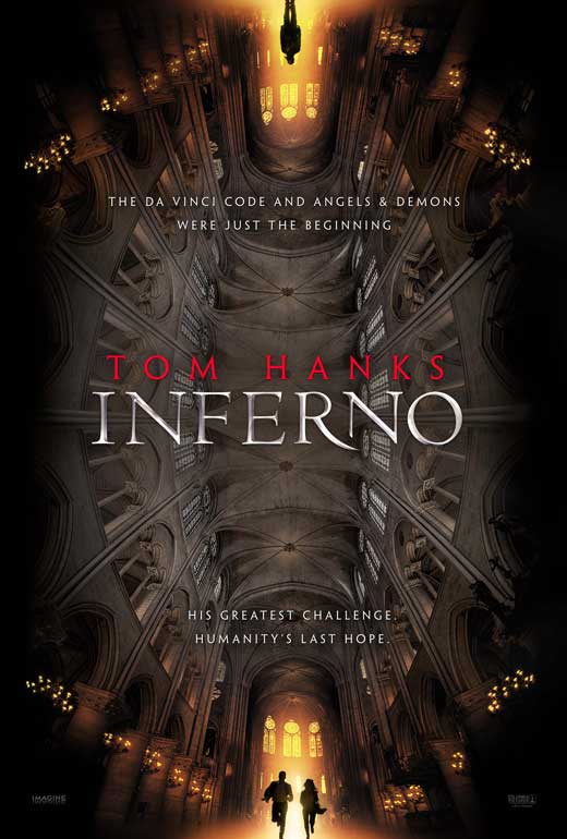 Inferno Movie Poster Print featuring dramatic visuals from the film.