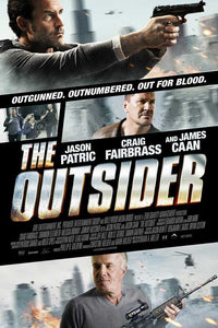 The Outsider Movie Poster Print showcasing vibrant colors and cinematic art.