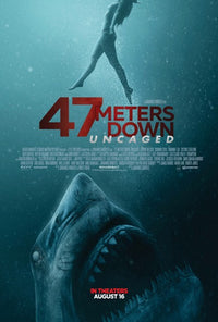 47 Meters Down: Uncaged Movie Poster Print (11 x 17)
