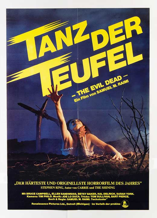 The Evil Dead Movie Poster Print - 11x17 | Posterazzi