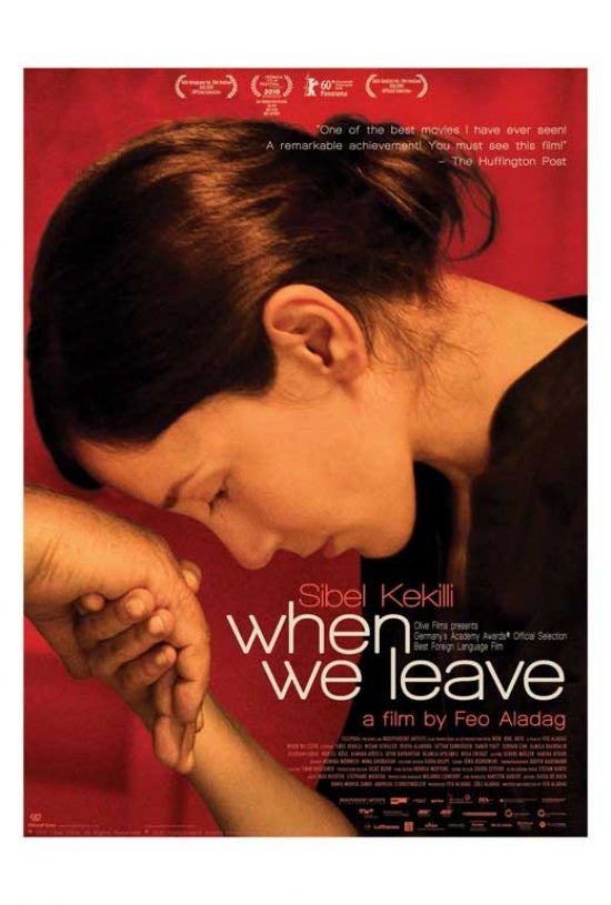 When We Leave Movie Poster Print featuring captivating cinematic art.