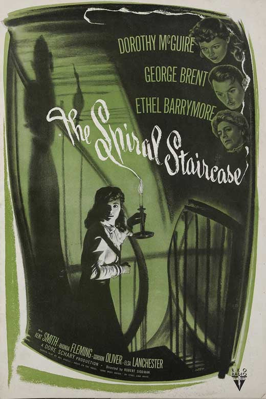 The Spiral Staircase Movie Poster Print (11x17)
