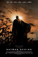 Batman Begins Movie Poster Print showcasing iconic superhero art.