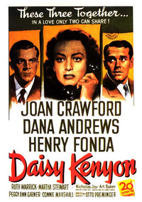 Daisy Kenyon Movie Poster Print showcasing classic film art.