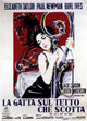 Cat on a Hot Tin Roof Movie Poster Print showcasing classic film art