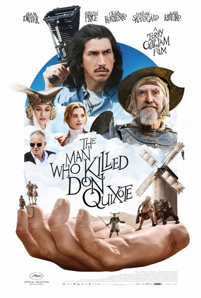The Man Who Killed Don Quixote Movie Poster Print featuring vibrant colors and striking imagery.