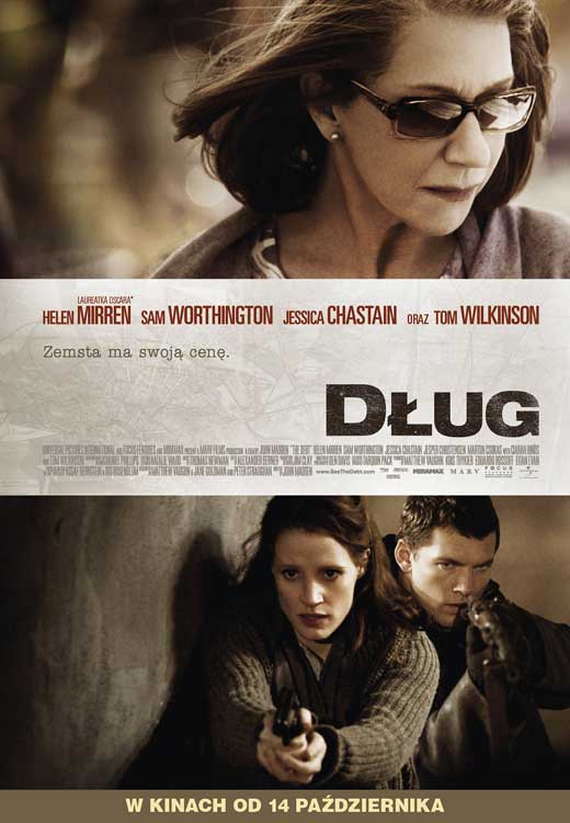 The Debt Movie Poster Print showcasing intense film artwork.