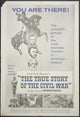 The True Story of the Civil War Movie Poster, showcasing historical imagery.