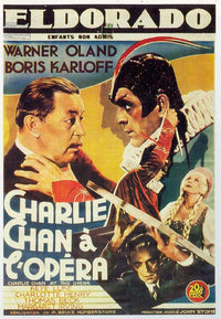 Charlie Chan at the Opera Movie Poster Print