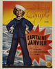 Captain January Movie Poster Print showcasing classic film art.