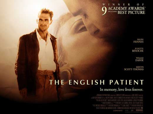 The English Patient Movie Poster Print (11x17)