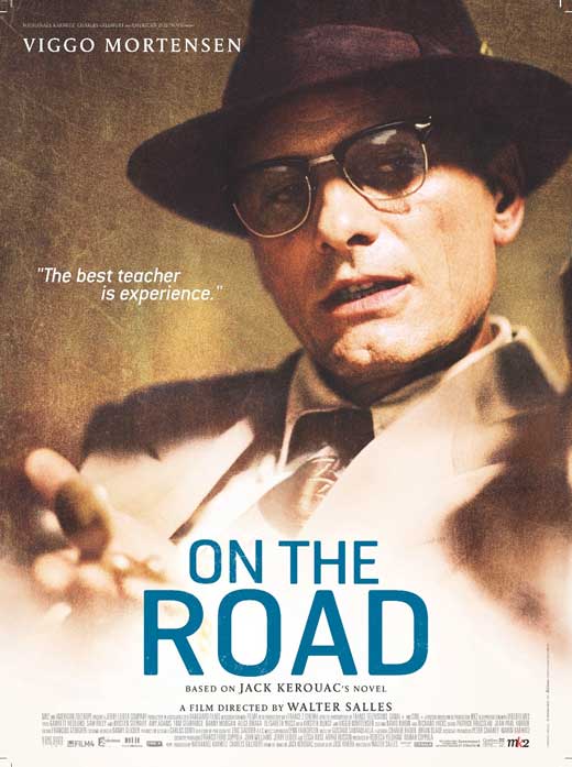 On the Road Movie Poster Print showcasing vibrant imagery and colors.
