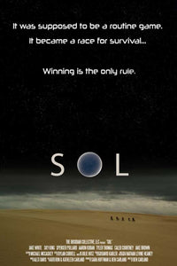 Sol Movie Poster Print showcasing artistic design and vibrant colors.
