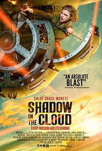 Shadow in the Cloud Movie Poster Print featuring cinematic artwork.