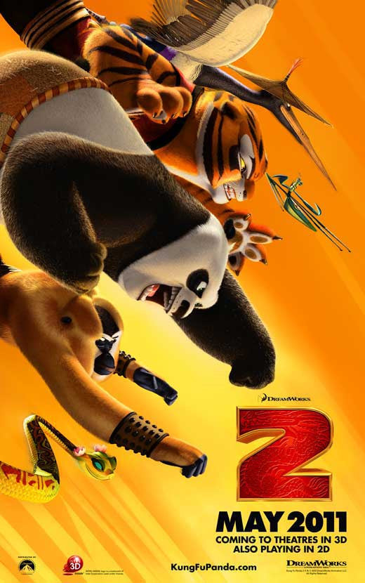 Kung Fu Panda 2 Movie Poster Print - 11x17 | Posterazzi
