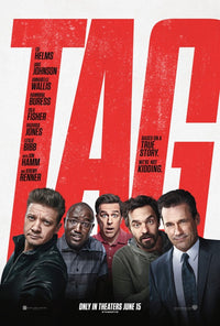 Tag Movie Poster Print featuring vibrant visuals for movie lovers.