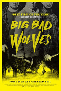 Big Bad Wolves Movie Poster showcasing suspenseful film art.