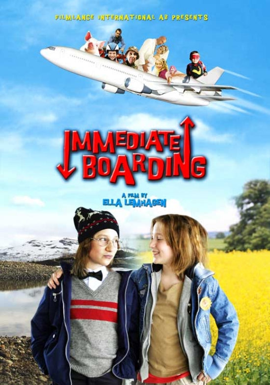 Immediate Boarding Movie Poster Print - Exciting cinematic artwork for home decor.