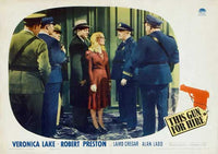 This Gun for Hire movie poster print showcasing classic cinema art.