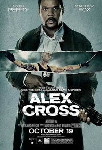 Alex Cross Movie Poster Print featuring dramatic imagery.