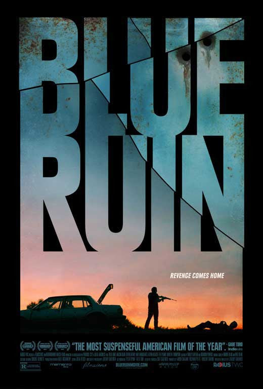 Blue Ruin Movie Poster Print - 11x17 Wall Art