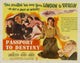 Passport to Destiny Movie Poster Print featuring vibrant cinematic artwork.