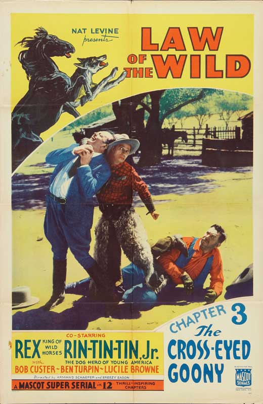 The Law of the Wild Movie Poster Print showcasing vibrant adventure-themed imagery.