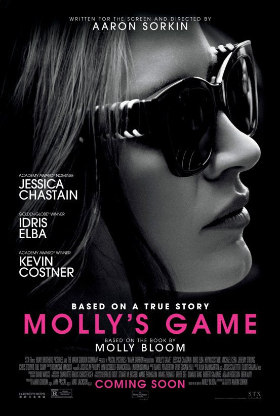 Molly's Game Movie Poster Print - 27x40 | Posterazzi
