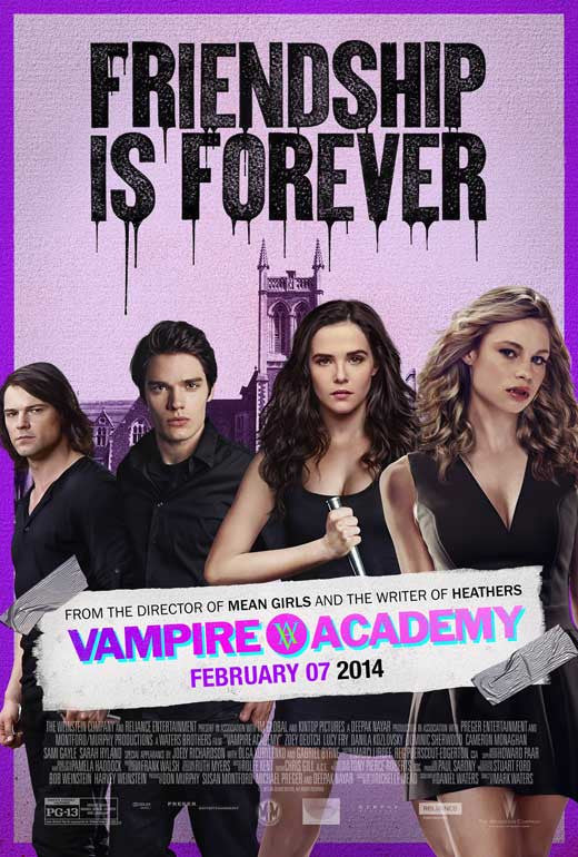 Vampire Academy Movie Poster Print (11x17) | Posterazzi