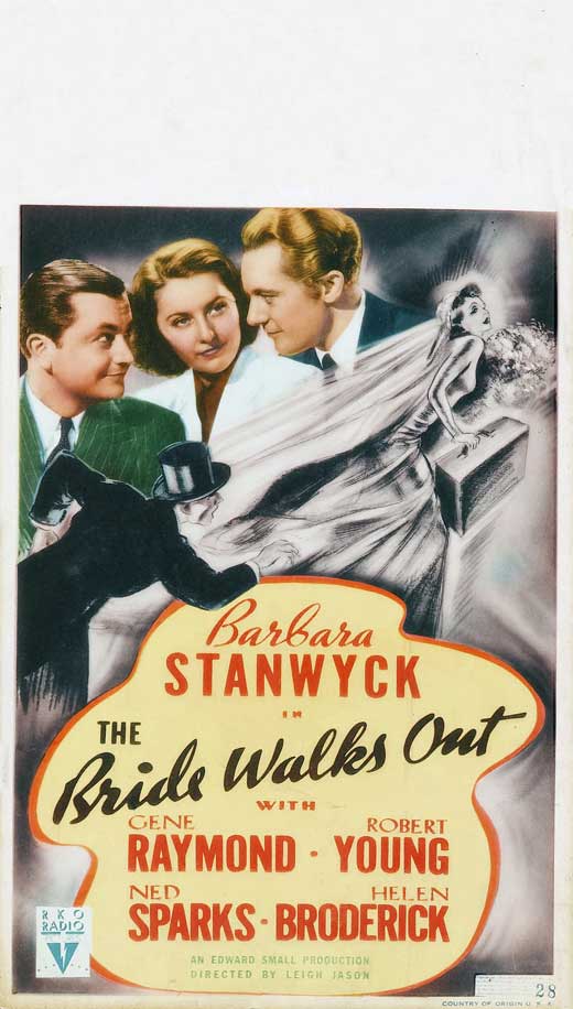 The Bride Walks Out Movie Poster Print showcasing classic cinema art.
