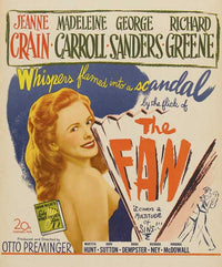 The Fan Movie Poster Print showcasing captivating cinema art.