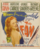The Fan Movie Poster Print showcasing captivating cinema art.