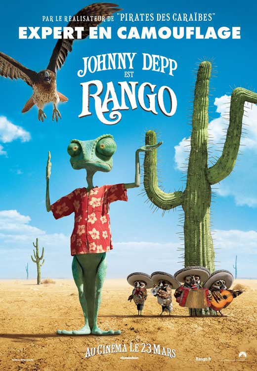 Rango Movie Poster Print (11x17) | Pop Culture Graphics