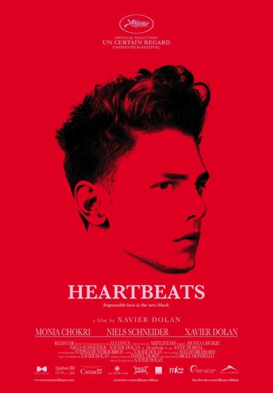 Heartbeats Movie Poster Print showcasing vibrant colors and design.