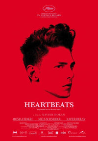 Heartbeats Movie Poster Print showcasing vibrant colors and design.