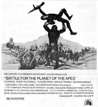 Battle for the Planet of the Apes Movie Poster Print