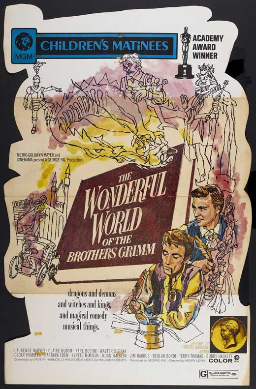 The Wonderful World of the Brothers Grimm Movie Poster Print 11x17