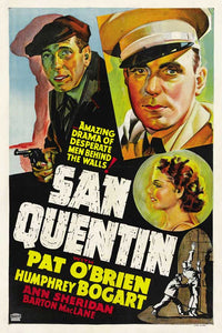 San Quentin Movie Poster Print 27x40 - classic film art