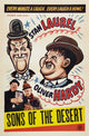 Sons of the Desert Movie Poster Print featuring classic cinema art.
