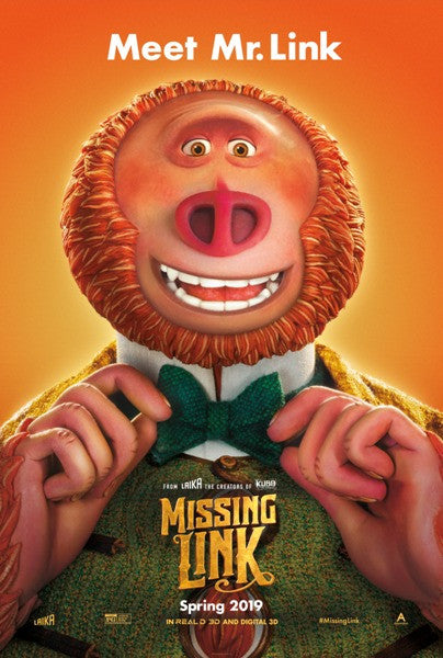 Missing Link Movie Poster Print (27x40) - Pop Culture Graphics