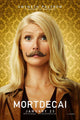 Mortdecai Movie Poster Print featuring quirky character design.