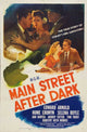 Main Street After Dark Movie Poster Print showcasing nighttime urban adventure.