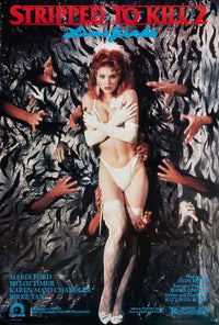 Stripped to Kill 2 Movie Poster Print featuring vibrant colors and dynamic imagery.