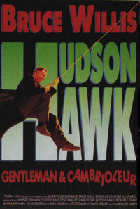 Hudson Hawk Movie Poster Print featuring vibrant colors and design.