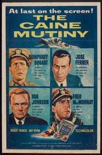 The Caine Mutiny Movie Poster Print featuring classic film imagery.