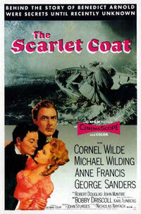The Scarlet Coat Movie Poster Print featuring vibrant imagery and colors.