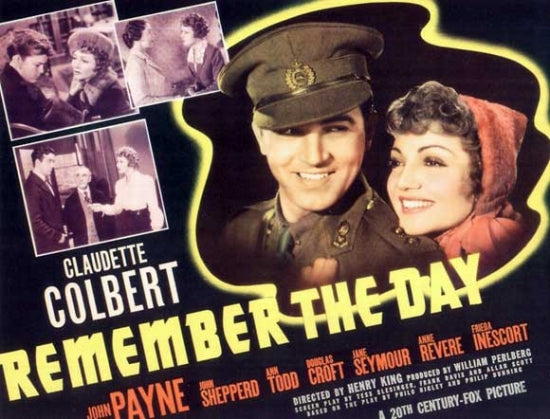 Remember the Day Movie Poster Print showcasing vibrant cinematic design.