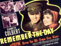Remember the Day Movie Poster Print showcasing vibrant cinematic design.