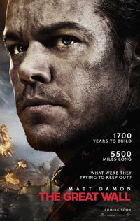 The Great Wall Movie Poster Print featuring ancient China