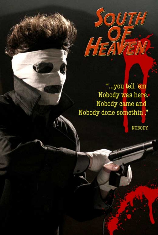South of Heaven Movie Poster Print showcasing dramatic film themes.